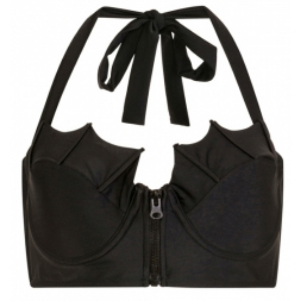Bell Tower Bat Wing Bikini Top by Banned Clothing